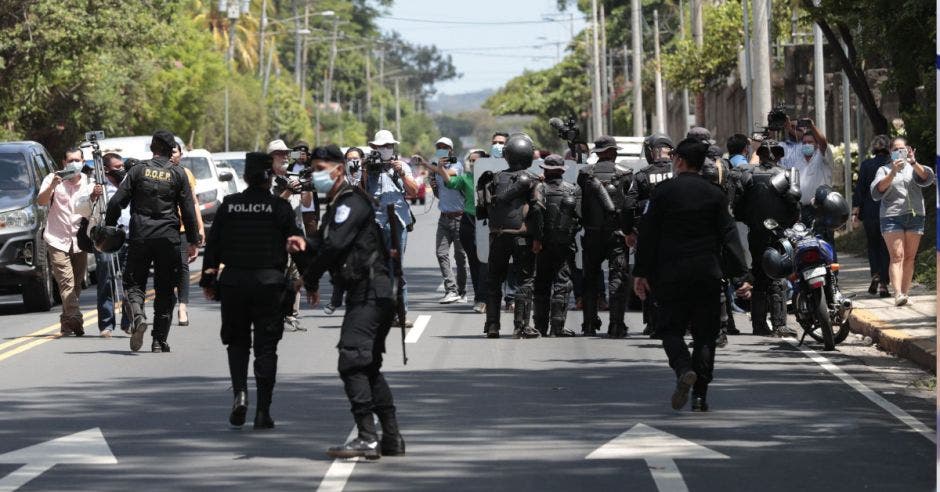 policias nicaragua detencion