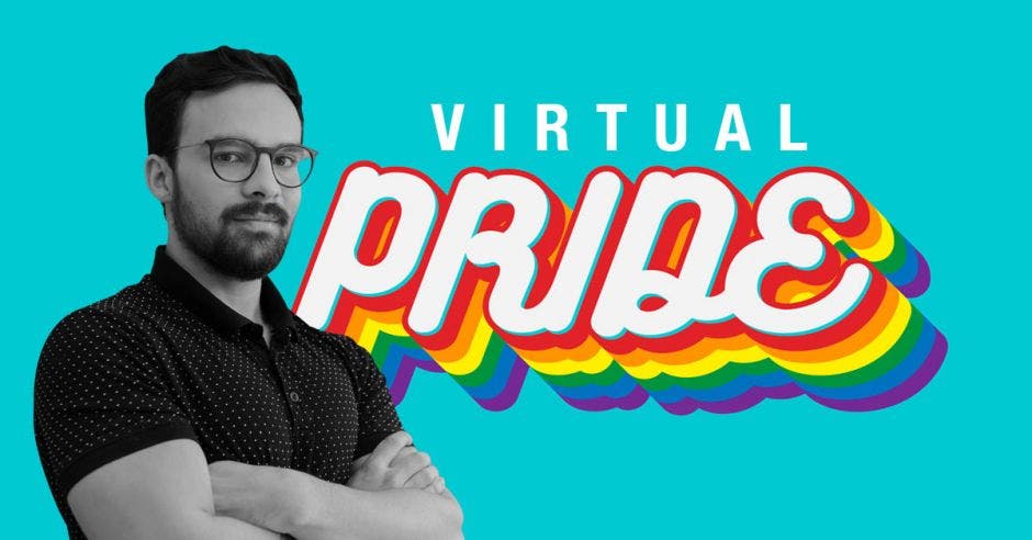 Victor Castro, representante del Pride Virtual