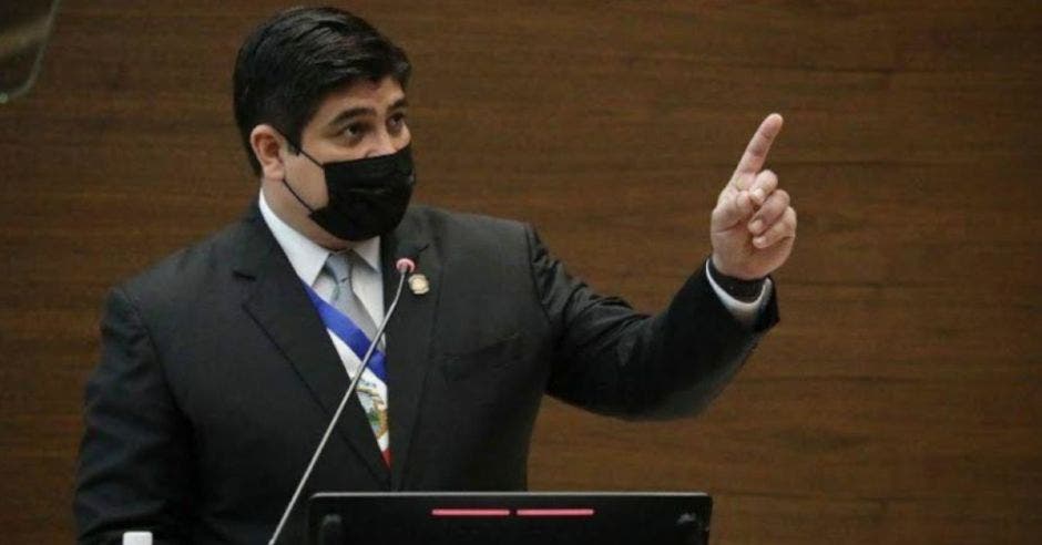 Carlos Alvarado, presidente de la República. Archivo/La República.