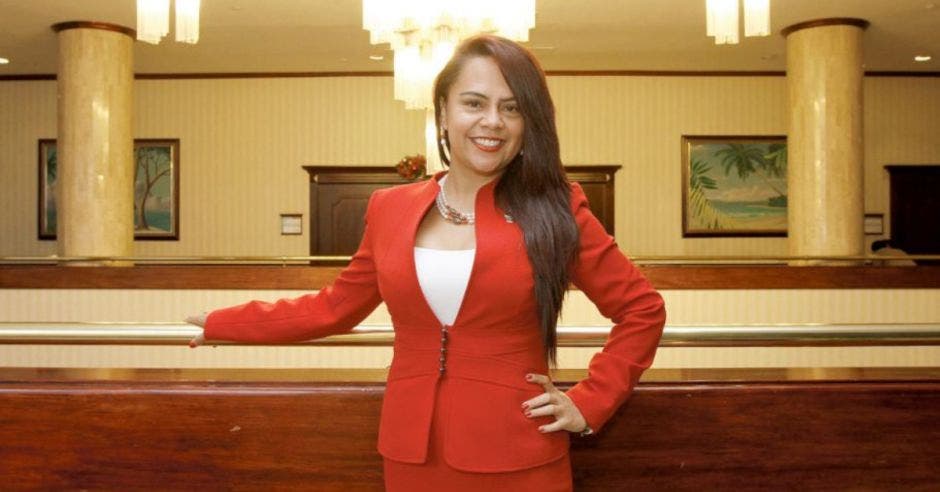 Geannina Dinarte, ministra de la Presidencia.