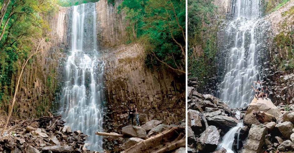 catarata senderismo