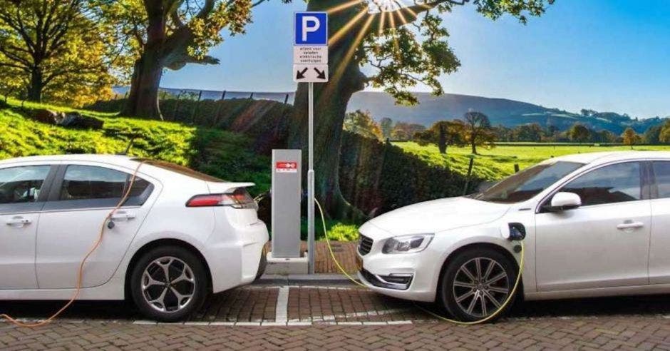 cargador auto eléctrico