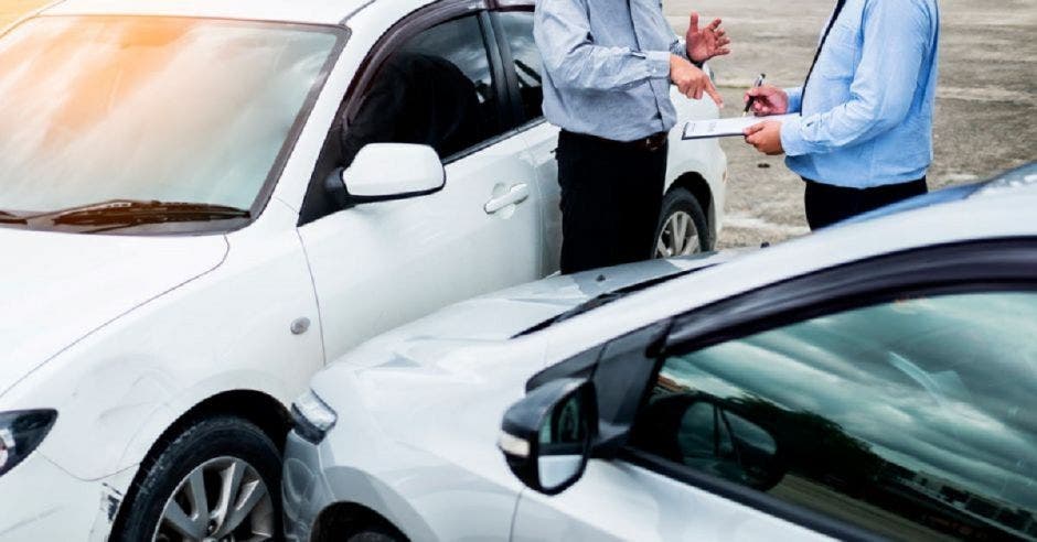 No solo los coches con otros vehículos son accidentes de tránsito.