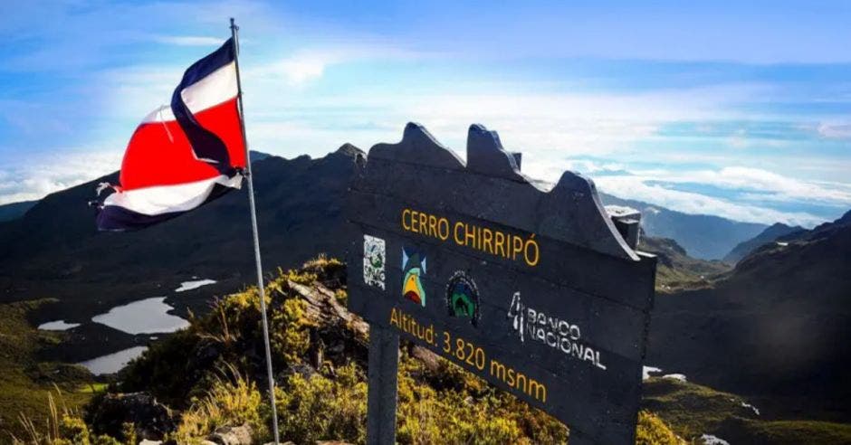 punto más alto del Cerro Chirripó