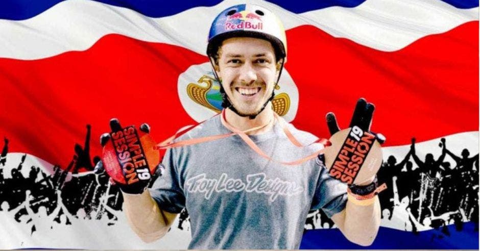 Kenneth Tencio, ciclista de BMX y freestyle