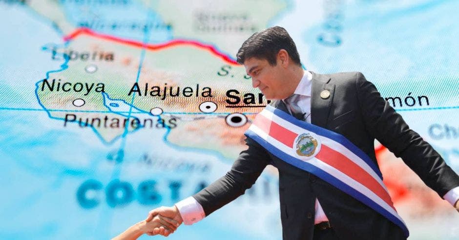 Carlos Alvarado, presidente de Costa Rica. Archivo/La República.