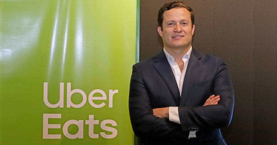 Daniel Monge, gerente de Uber Eats.