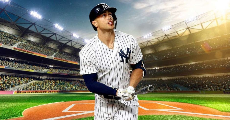 Giancarlo Stanton de Yankees, le clavó tres jonrones a Boston