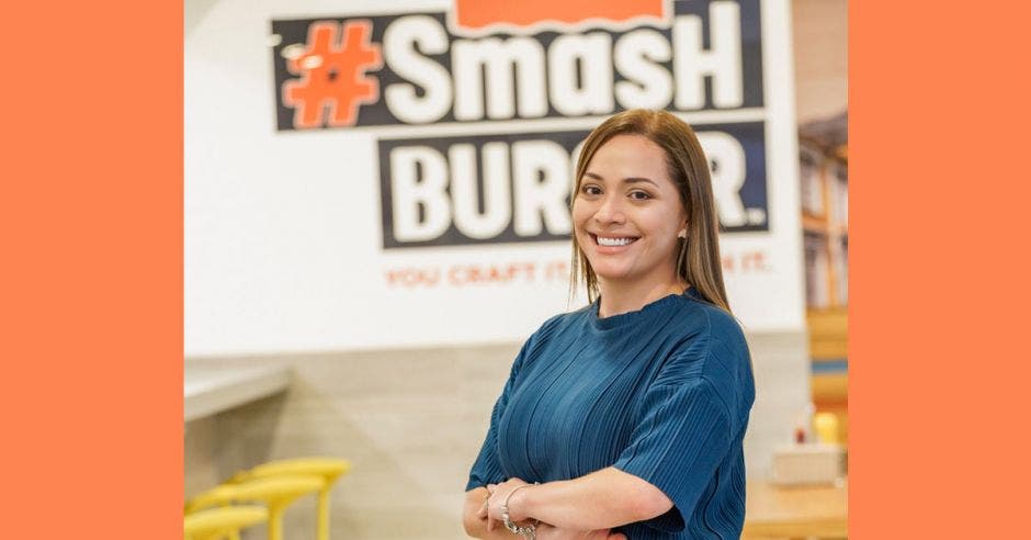 Samantha Sobrado, gerente de Mercadeo de Smashburger Costa Rica.