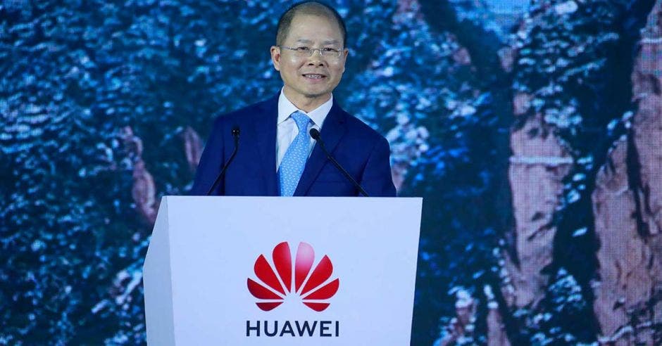 Eric Xu, presidente rotativo de Huawei.