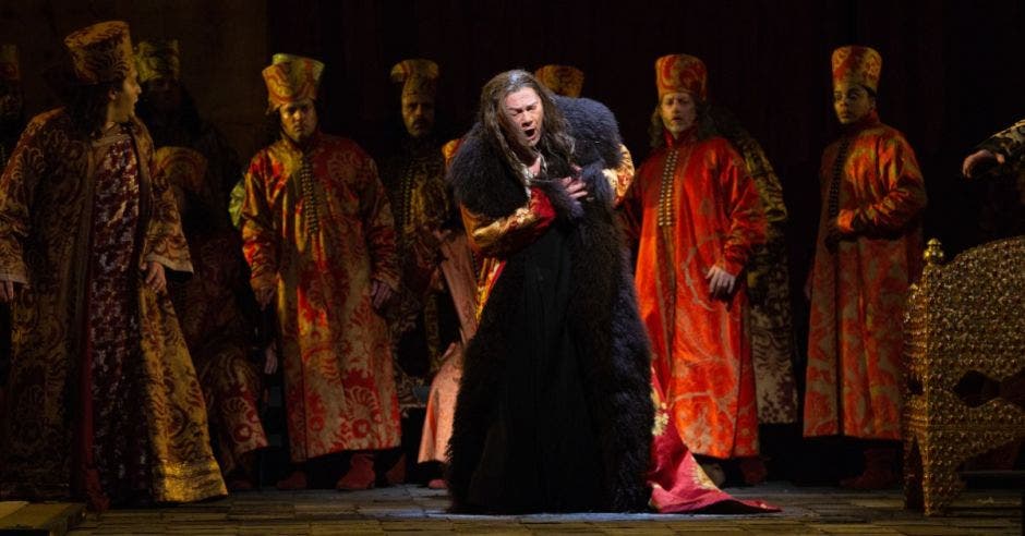 Opera Boris Godunov de Modest Mussorgski