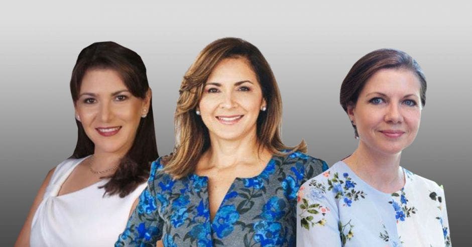 Fanny Ramírez, Silvia Hernández y Camelia Ilie