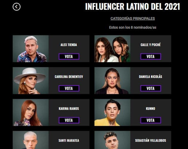 nominados