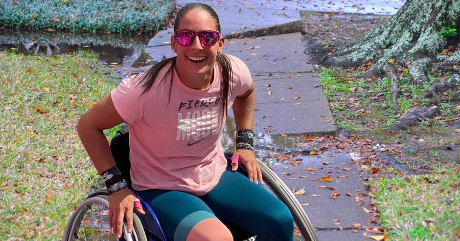 Amalia ortuño rally discapacidad