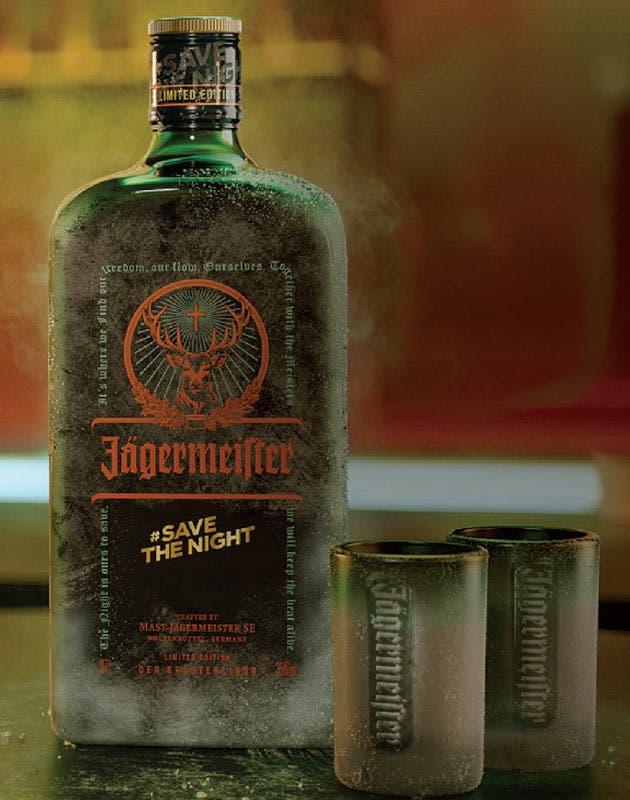 Botelas de Jagermeister