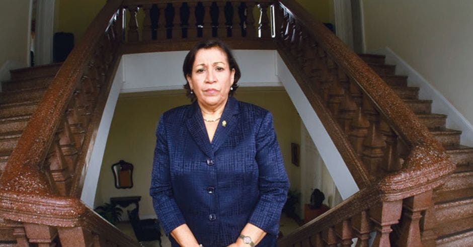 Emilia Molina, candidata a la vicepresidencia por el PAC. Archivo/La República