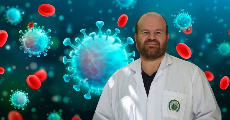 José Arturo Molina, bioinformático del Centro de Investigación en Enfermedades Tropicales de la Facultad de Microbiología de la UCR