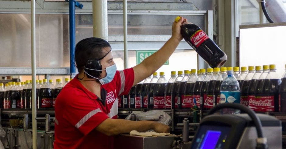 Empleado de Coca Cola