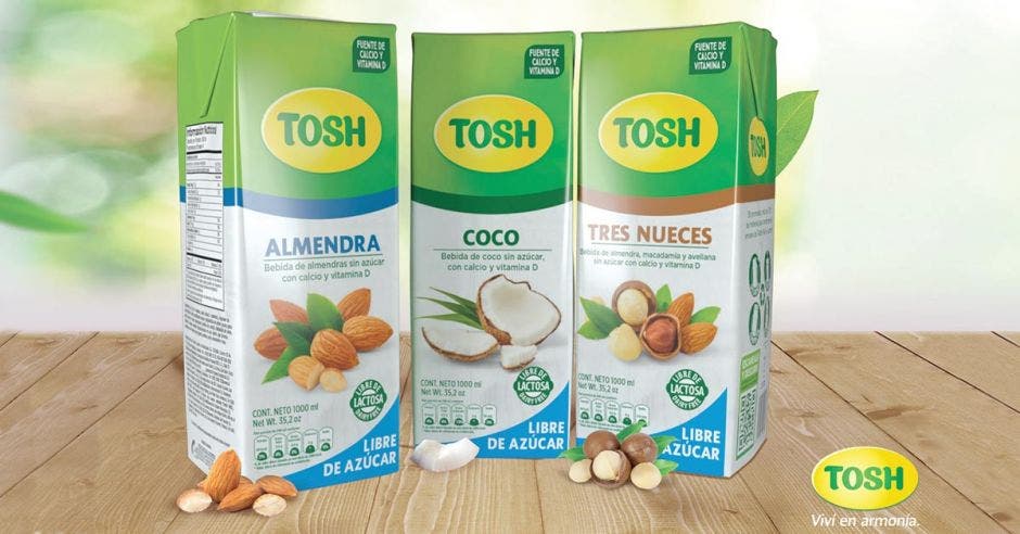 Bebidas vegetales Tosh