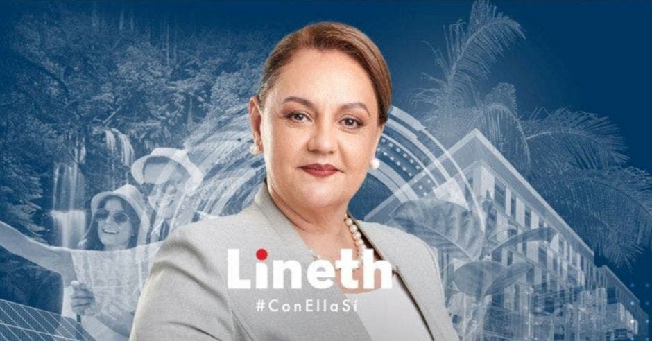 Lineth Saborío, candidata del Partido Unidad Social Cristiana