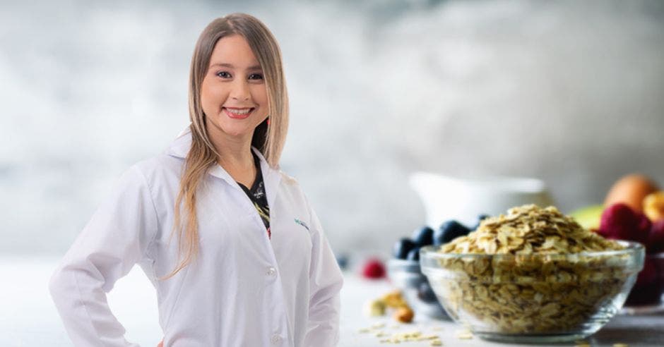 María Fernanda Argueta Muñoz, nutricionista del Hospital Metropolitano