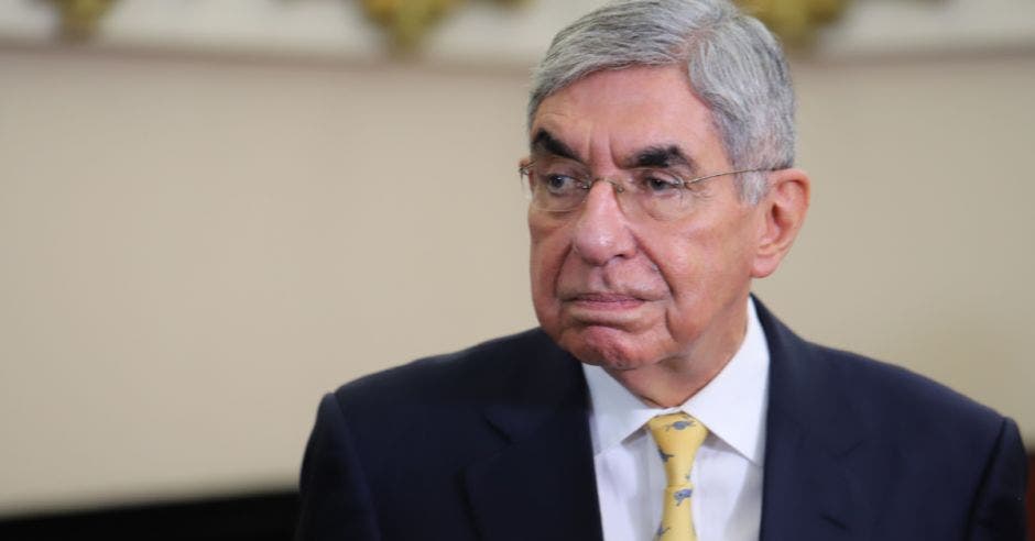 Óscar Arias, expresidente de la República y Premio Nobel del Paz. Archivo/La República.
