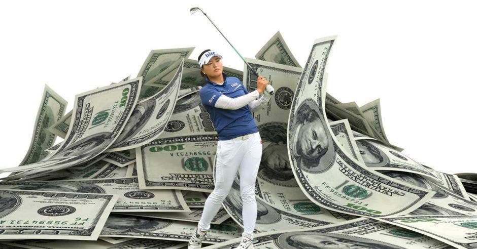 La golfista coreana Jin Young Ko, se embolsó $7.5 millones