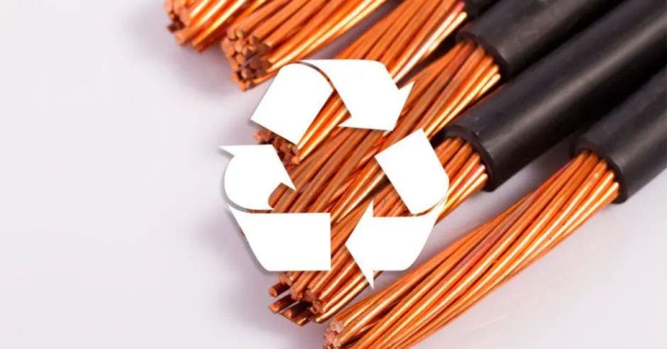 Cable de cobre para reciclar