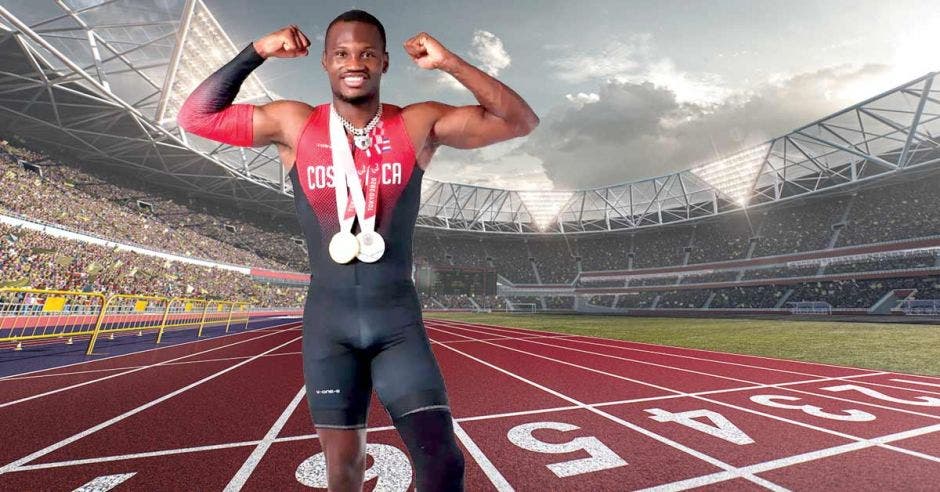 Sherman Guity será el atleta con la mayor beca de cara a París 2024. Cortesía/La República