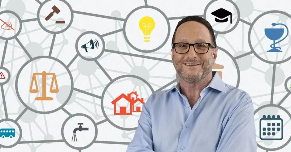Eli Feinzaig, líder del partido Liberal Progresista. Archivo/La República.