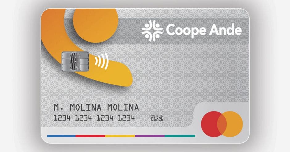 Tarjeta de Coope Ande con Mastercard