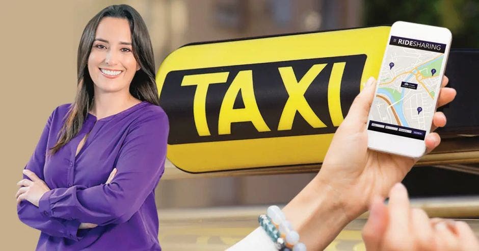 Natalia Díaz, nueva ministra de la presidencia, tendrá que lidiar con el conflicto entre taxistas y plataformas de movilidad colaborativa. Archivo/La República.