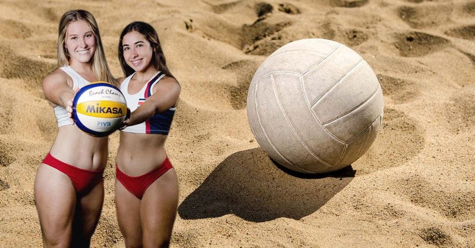 mujer voleibol