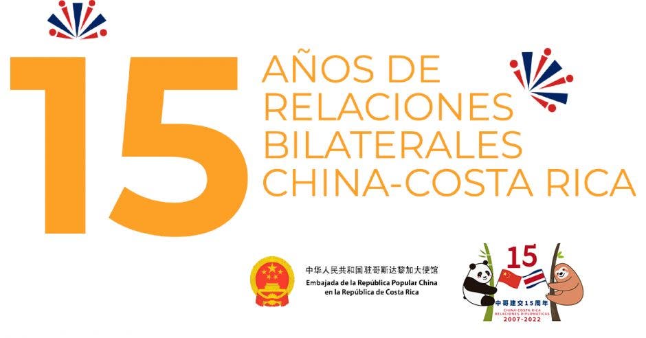 15 años relaciones bilaterales China Costa Rica