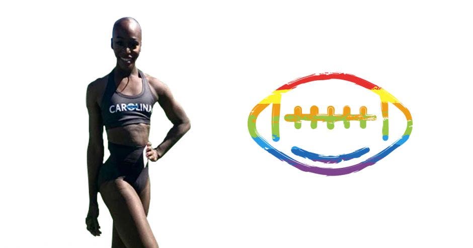 mujer trans negra futbol