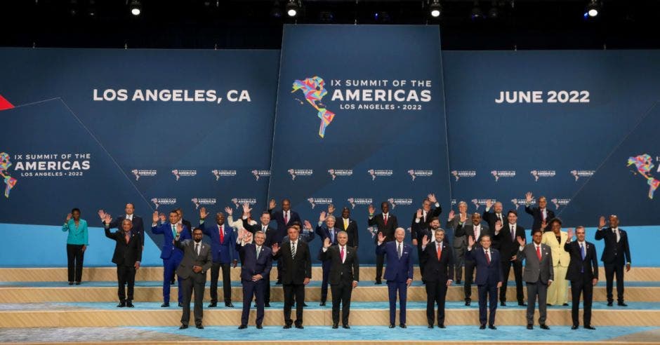 Partenariado de las Américas políticas fiscales innovación crisis climática desigualdad pobreza inseguridad corrupción descarbonización Los Angeles California Estados Unidos Costa Rica América Rodrigo Chaves Joe Biden