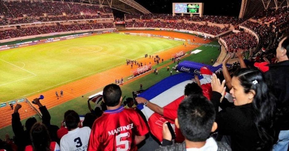 afición Costa Rica estadio