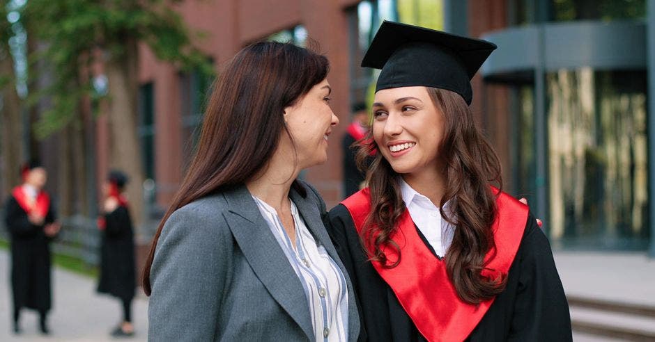 madre-hija graduación