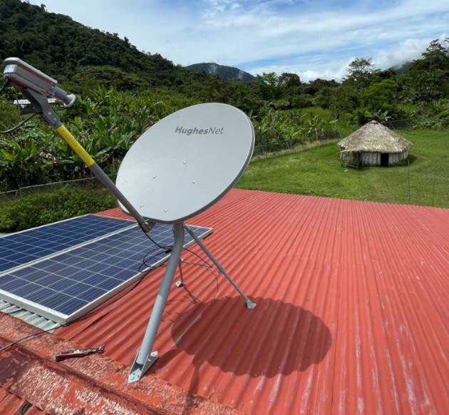 centros educativos zonas rurales conexión internet satelital itellum zonas indígenas reducción brecha digital