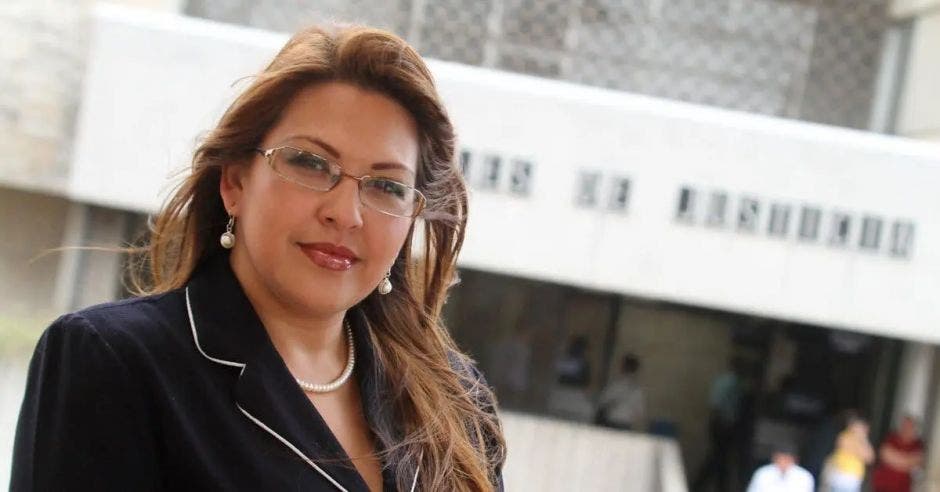 Adriana Orocú, presidenta de ACOJUD. Archivo/La República.