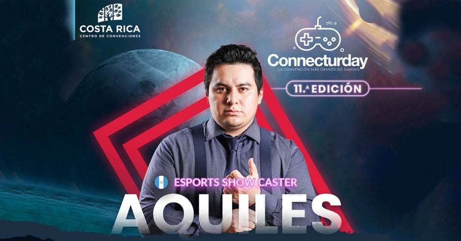 connectur day videojuegos centro de convenciones costa rica octubre jugadores costarricenses extranjeros gaming cultura pop david sobolov the flash league of legends alita guardianes de la galaxia gustavo mérida aquiles e-sports