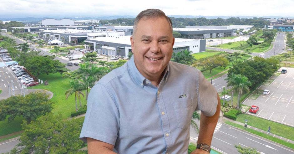 “Como líderes en el desarrollo de parques industriales en Costa Rica, nuestro compromiso es ofrecer a nuestros clientes las mejores soluciones inmobiliarias”, dijo Carlos Wong, Director General de Coyol Free Zone. Cortesía/La República.