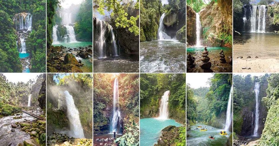 senderismo cataratas Costa Rica