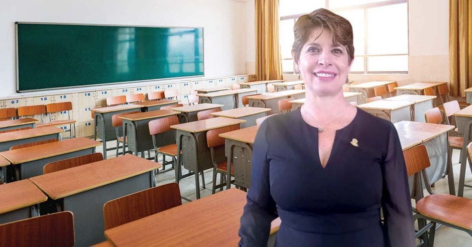 “No podemos permitir que el apagón educativo siga lastimando a la educación. Con este receso lluvioso, se le está haciendo un gran daño a los niños”, según Gilda Montero, presidenta de la Asociación Nacional de Educadores. Cortesía/La República.