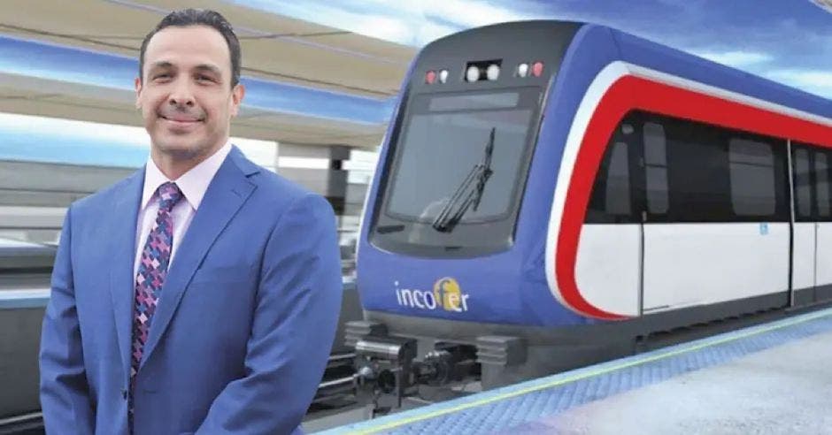 Mario Arce, presidente del Incofer , duplicó la cantidad de viajeros en el tren. Archivo/ La Relública
