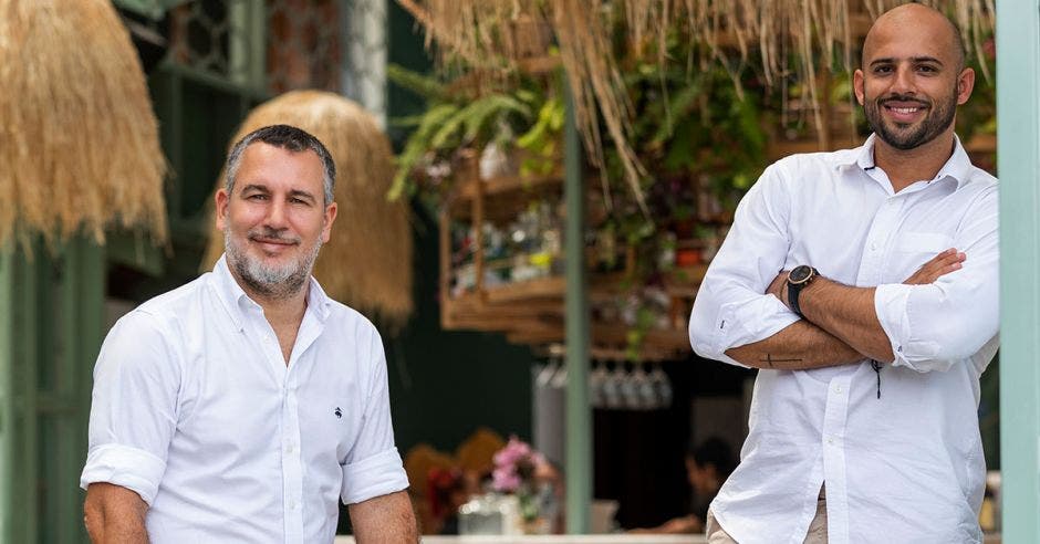 Leandro Aldaburu y Danny Solano, socios de Caffé Negroni.