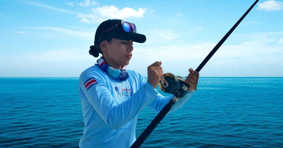 mujeres pesca deportiva turística