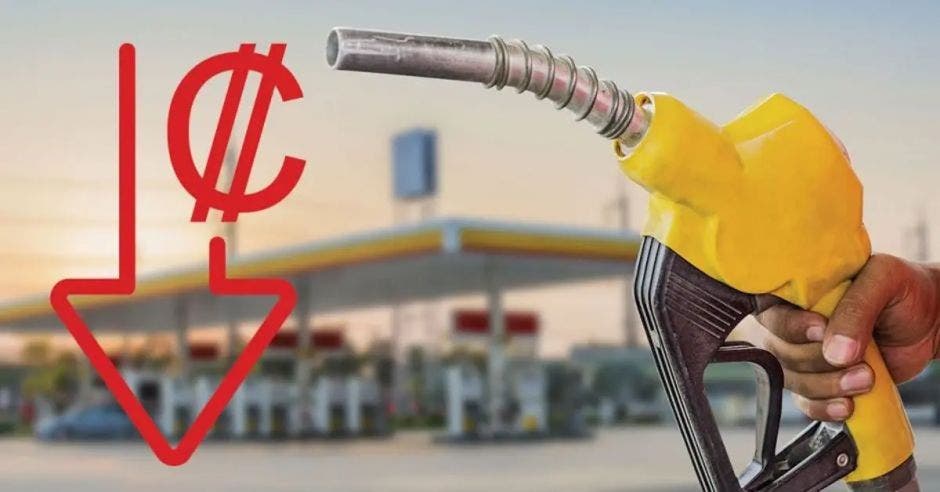 disminución considerable gasolina regular poco menos súper solicitud aresep recope rebaja 116 colones regular 26 súper 327 cilindro gas 25 libras rebaja número nueve presidente rodrigo chaves juan manuel quesada presidente ejecutivo recope