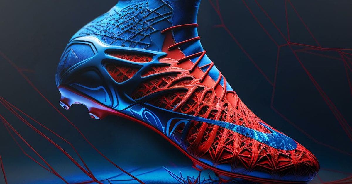 Espectacular! Inteligencia Artificial diseña tacos de fútbol Nike con héroes Marvel DC