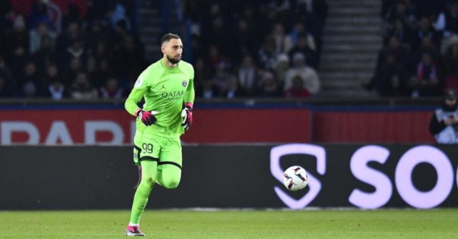 Gianluigi Donnarumma del PSG de Francia. Cortesía/La República